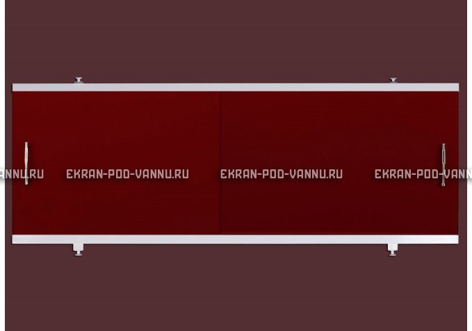 Экран EUROPLEX Универсал бордо под трубы – купить по цене 6250 руб. в интернет-магазине в городе Ярославль картинка 1