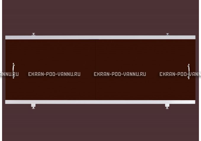 Экран EUROPLEX Универсал шоколад под трубы – купить по цене 6250 руб. в интернет-магазине в городе Ярославль картинка 1