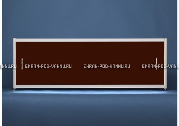 Раздвижной экран EUROPLEX Комфорт шоколад – купить по цене 6750 руб. в интернет-магазине в городе Ярославль картинка 1