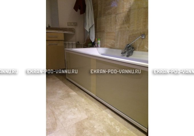 Экран раздвижной EUROPLEX Комфорт слоновая кость – купить по цене 6250 руб. в интернет-магазине в городе Ярославль картинка 3