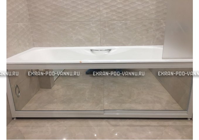 Раздвижной экран EUROPLEX Роликс Зеркальный – купить по цене 9700 руб. в интернет-магазине в городе Ярославль картинка 12