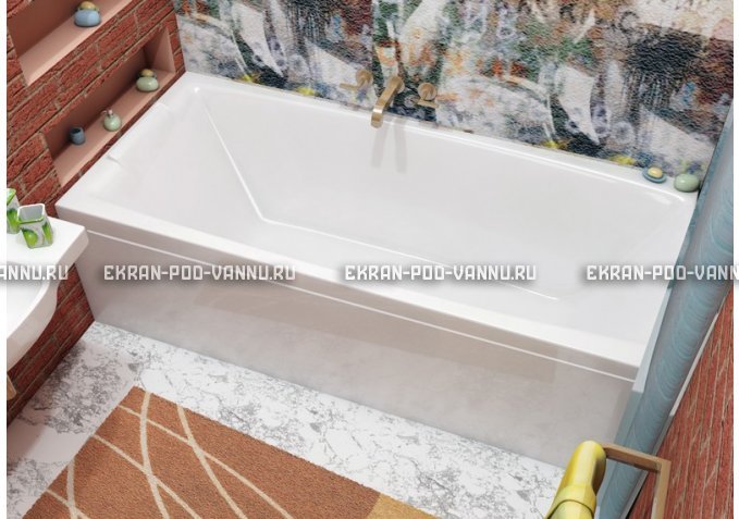 Акриловая ванна Relisan Kristina 170x75 – купить по цене 16160 руб. в интернет-магазине в городе Ярославль картинка 4