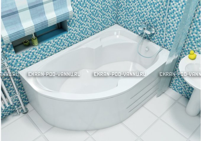 Акриловая ванна Relisan Sofi 170x105 – купить по цене 23480 руб. в интернет-магазине в городе Ярославль картинка 1