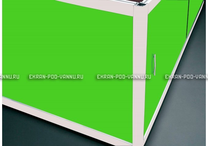 Торцевой экран EUROPLEX Комфорт салатовый – купить по цене 8760 руб. в интернет-магазине в городе Ярославль картинка 1