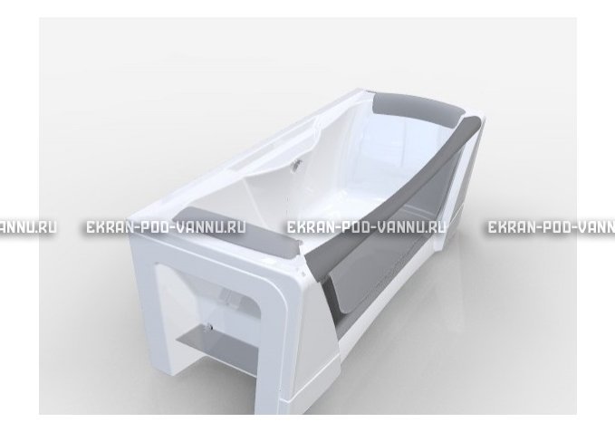 Прозрачная ванна 1MarKa Dolce Vita 180x80 – купить по цене 43200 руб. в интернет-магазине в городе Ярославль картинка 3