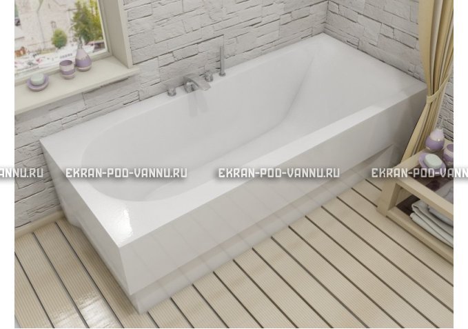 Акриловая ванна Vayer Boomerang 1800x800 – купить по цене 45420 руб. в интернет-магазине в городе Ярославль картинка 1