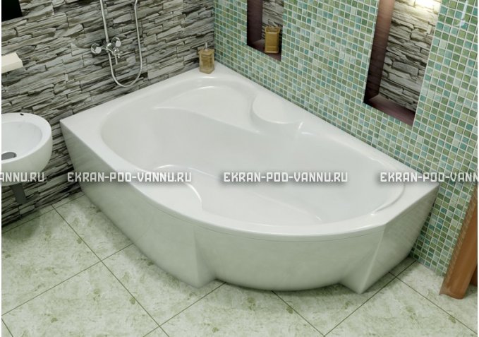 Акриловая ванна Vayer Azalia 150x105 – купить по цене 27800 руб. в интернет-магазине в городе Ярославль картинка 1