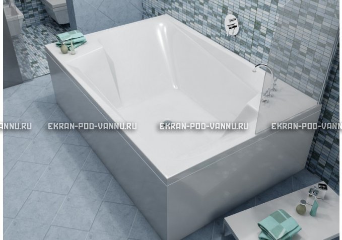Акриловая ванна Vayer Ontario 190x125 – купить по цене 35050 руб. в интернет-магазине в городе Ярославль картинка 1