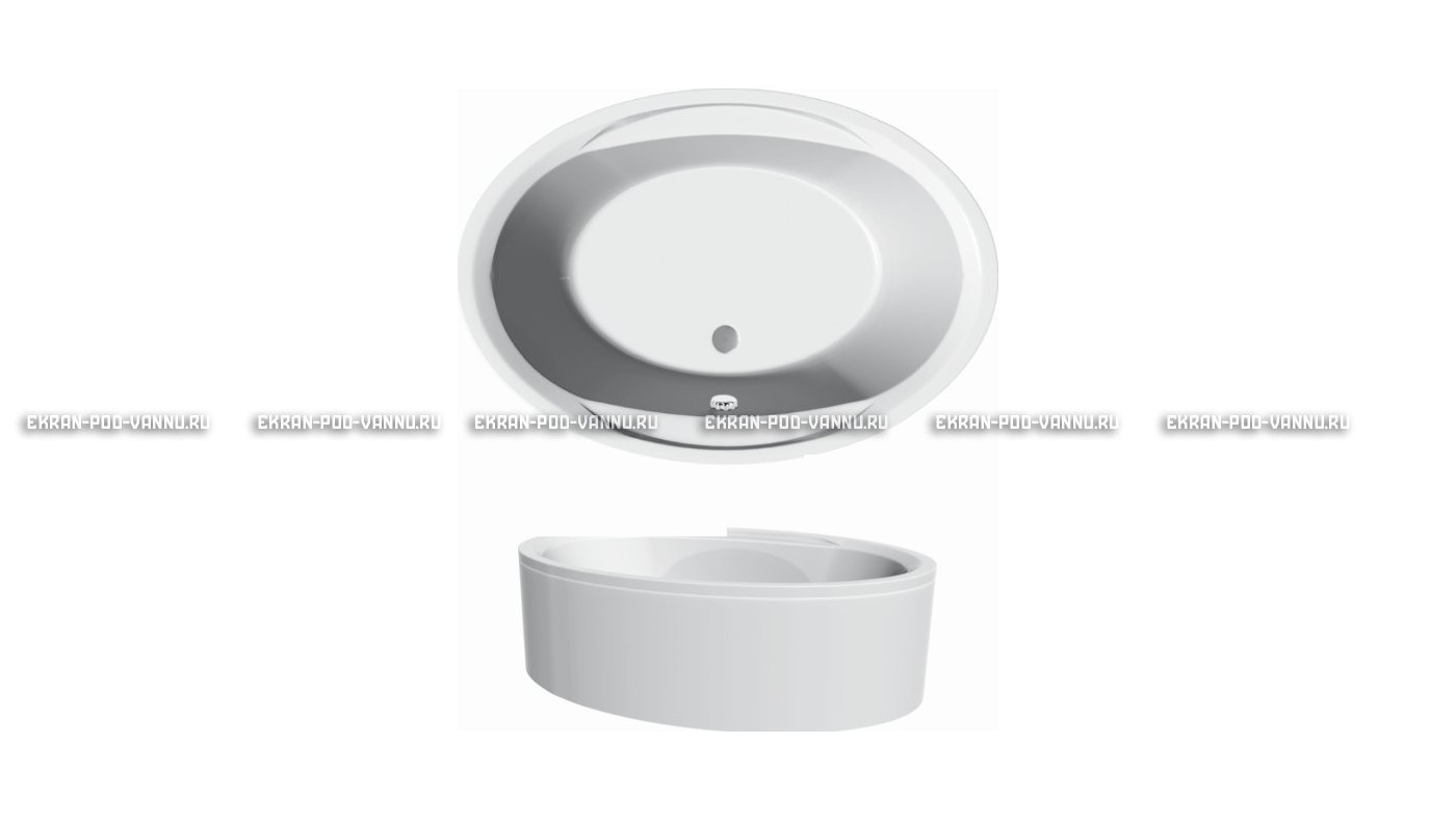 Акриловая ванна Vayer Opal 180x120 – купить по цене 33850 руб. в интернет-магазине в городе Ярославль картинка 12