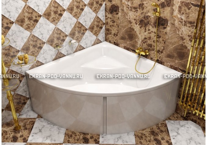 Акриловая ванна Vayer Persefona 140x140 – купить по цене 25230 руб. в интернет-магазине в городе Ярославль картинка 1