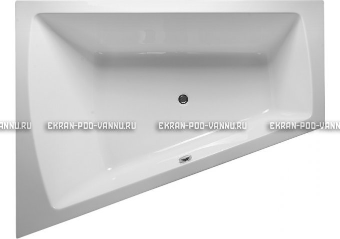 Акриловая ванна Vayer Trinitiy 170x130 – купить по цене 32590 руб. в интернет-магазине в городе Ярославль картинка 2