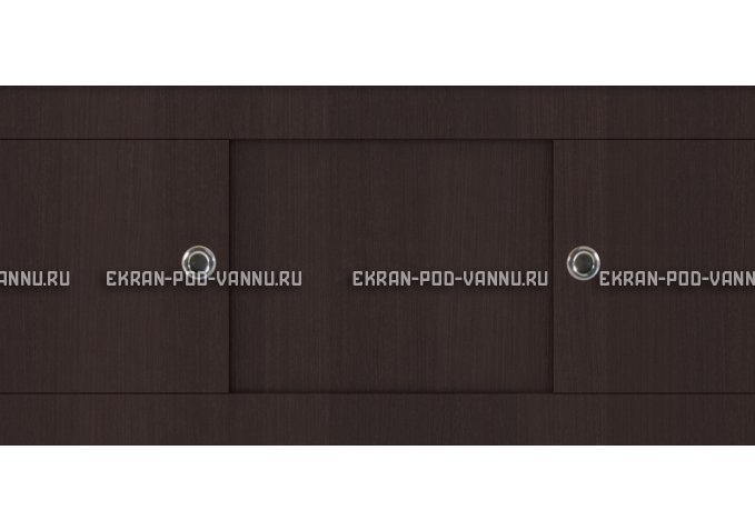 Экран под ванну купе VOD-OK 1500 венге – купить по цене 5390 руб. в интернет-магазине в городе Ярославль картинка 2