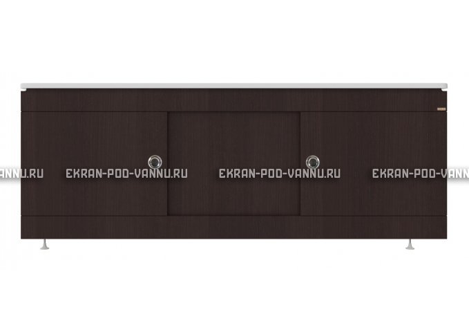 Экран под ванну купе VOD-OK 1500 венге – купить по цене 5390 руб. в интернет-магазине в городе Ярославль картинка 1