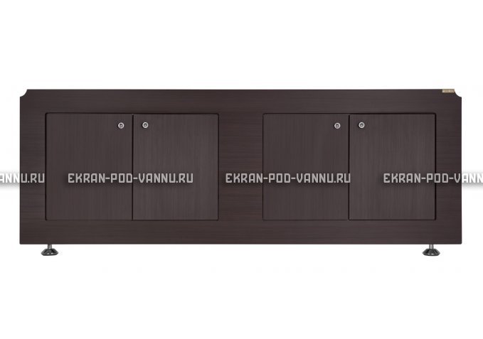 Экран VOD-OK Олимп 170 распашной - Венге – купить по цене 5690 руб. в интернет-магазине в городе Ярославль картинка 1