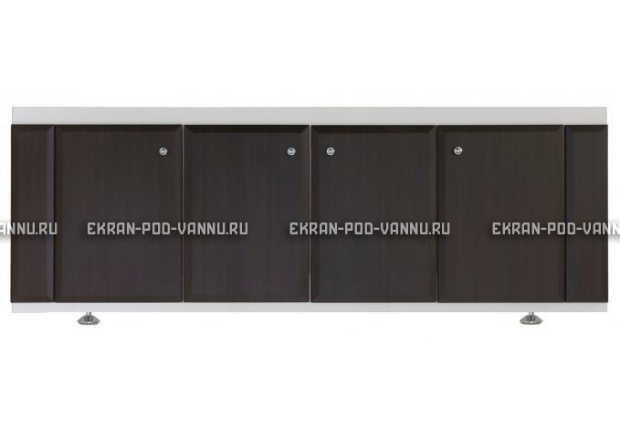 Экран распашной МДФ 180 - Венге – купить по цене 4250 руб. в интернет-магазине в городе Ярославль картинка 2