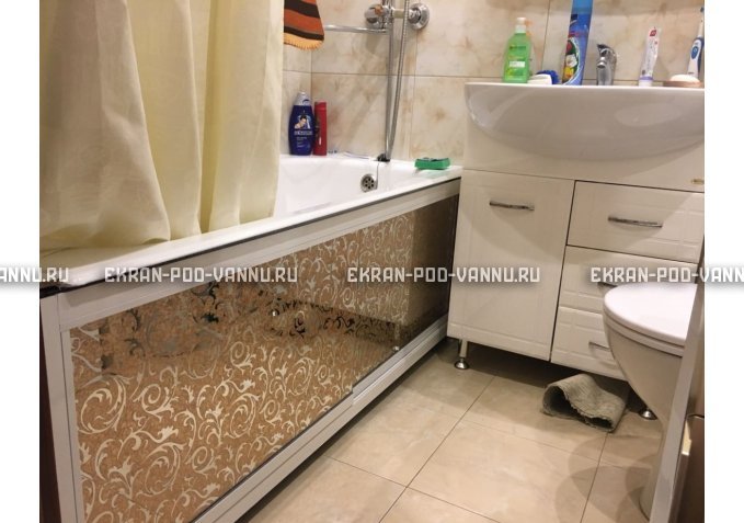 Раздвижной экран EUROPLEX Роликс Золото – купить по цене 12500 руб. в интернет-магазине в городе Ярославль картинка 1