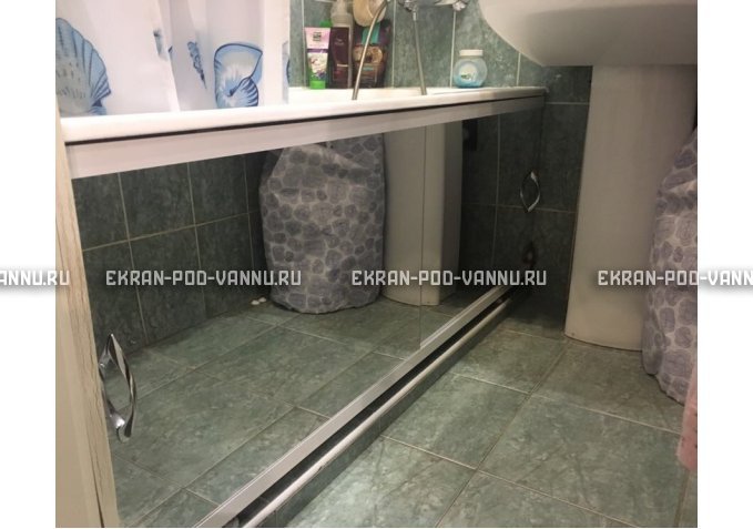 Зеркальный экран под трубы EUROPLEX Универсал – купить по цене 8500 руб. в интернет-магазине в городе Ярославль картинка 1