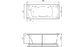 Акриловая ванна Relisan Loara 180x80 – купить по цене 23580 руб. в интернет-магазине в городе Ярославль картинка 8