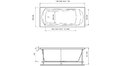 Акриловая ванна Relisan Tamiza 170x75 – купить по цене 19160 руб. в интернет-магазине в городе Ярославль картинка 17