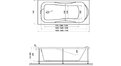 Акриловая ванна Relisan Elvira 170x75 – купить по цене 16160 руб. в интернет-магазине в городе Ярославль картинка 13