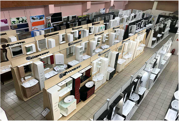 Шоурум мебели для ванной и сантехники. Интернет-магазин экранов под ванну в городе Ярославль картинка 1