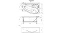 Акриловая ванна 1MarKa Gracia 160x95 – купить по цене 20300 руб. в интернет-магазине в городе Ярославль картинка 17