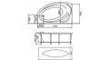Акриловая ванна 1MarKa Julianna 170x100 – купить по цене 21320 руб. в интернет-магазине в городе Ярославль картинка 13