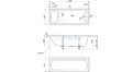Акриловая ванна 1MarKa Modern 120x70 – купить по цене 7600 руб. в интернет-магазине в городе Ярославль картинка 17