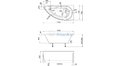 Акриловая ванна 1MarKa Piccolo 150х75 – купить по цене 11310 руб. в интернет-магазине в городе Ярославль картинка 25